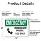 Signmission Safety Culture Sign, 18 in Width, Aluminum, Rectangle OS-2PACK-EM-A-1218-L-10310 - alternate 8